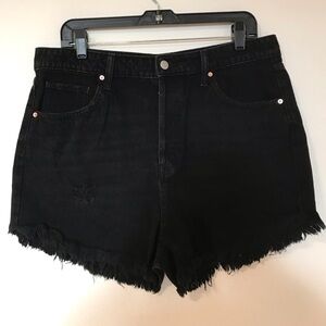 Wild Fable Black Jean Shorts